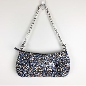 Sondra Roberts Metallic Pebbled Shoulder Bag